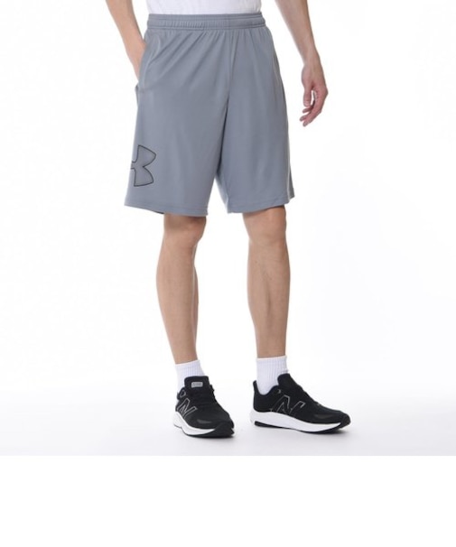 1358551　M TECH GRAPHIC SHORTS　035STL/BLK　642622-0002