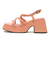 W2025　SQ CODE SANDAL8　SALMON　635302-0004