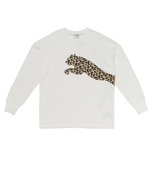 623571 U CL BIG CAT LS TEE 02WHT 639632-0002