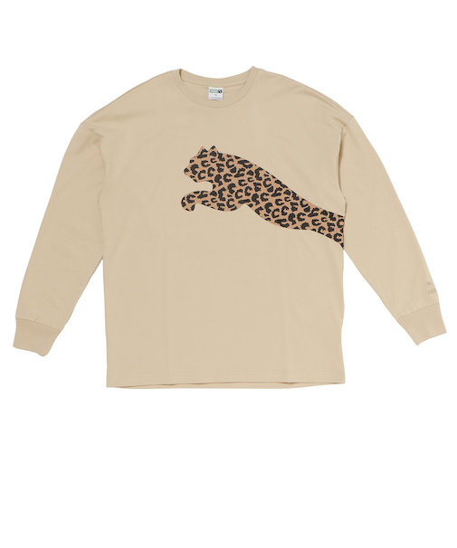 623571　U CL BIG CAT LS TEE　88GRANOLA　639632-0003