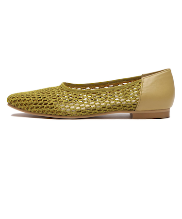 JE80205　MESH FLAT 1　YELLOW　638909-0003