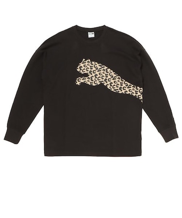 623571　U CL BIG CAT LS TEE　01BLK　639632-0001