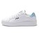 USS21091150　COURT PLUMPY SL　WHITE/BLUE　661446-0001
