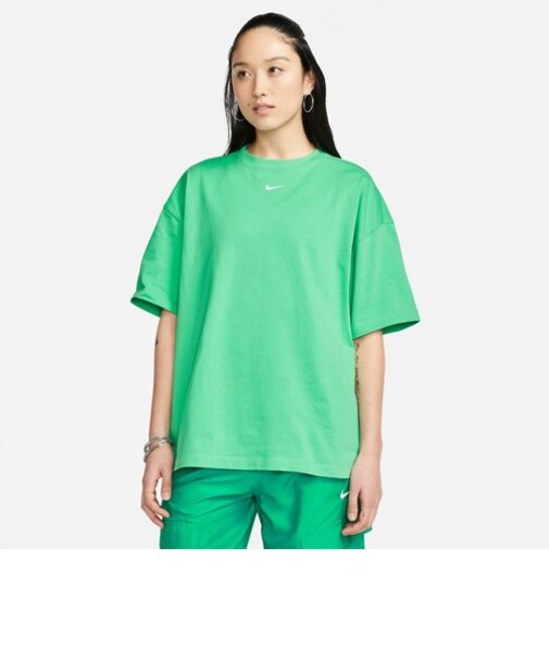 DX7911　W ESS OS TEE　363SPRGRN/WHT　663919-0003