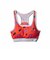 220-086021　W BRUSH STROKES SPORTS BRA　RED　618655-0002