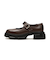 4311　STRAP SHOES　DARKBROWN　664855-0002
