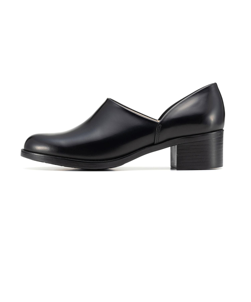 476　HEEL-UP W'S SPOCK SHOES　BLACK　664856-0001