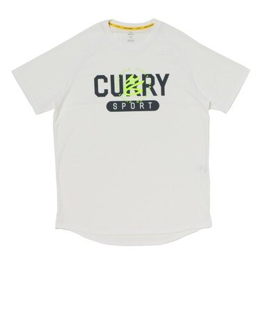 M1378328　M CURRY TECH LOGO GRAPHIC SS　100WHT　657890-0002