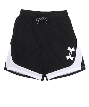 M1378332　M UA BASELINE SHORTS　001BLK/WHT　657892-0001