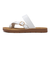 W2032　SOFT THONG SND　WHITE　636100-0001