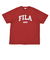 FM6495　U FILA BIG LOGO TEE　WINE　664953-0002