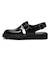 SR03896　SQUALO CLOG　BLACK　636802-0001