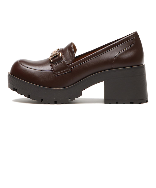 W5028　TANK LOAFER 6.5　DK.BROWN　634919-0002