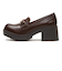 W5028　TANK LOAFER 6.5　DK.BROWN　634919-0002
