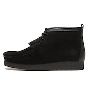 SR03990　MOCASSIN BOOTS　BLACK　635355-0001