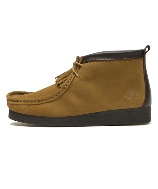 SR03990　MOCASSIN BOOTS　KHAKI　635355-0002