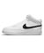 MDN3577　COURT VISION MID NN　101WHITE/BLACK　623586-0004