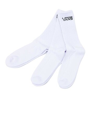 VN000XSEWHT　CLASSIC CREW (9.5-13, 3PK) FQ　WHITE　545577-0001