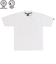 123K1040201　M CHECKER CIRCLE MOCKNECK TEE　WHITE　665781-0001