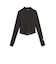621429　W DARE TO LS MOCKNECK　01BLK　669110-0001