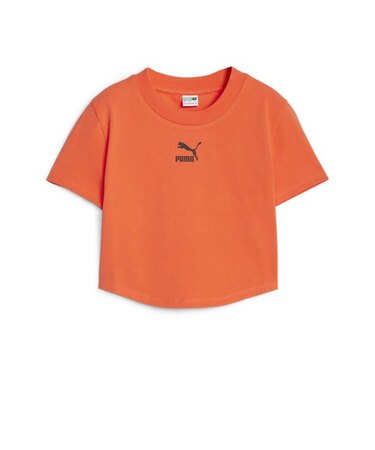 621435　W DARE TO CROP SLIM TEE　60HOT HEAT　669112-0002