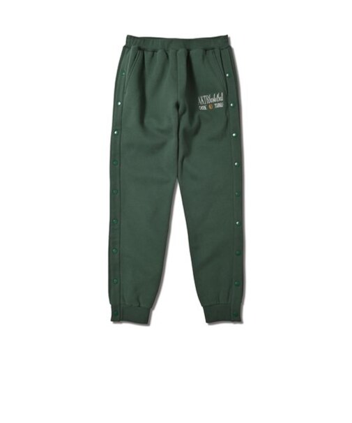 123-035020　RETRO-CHIC SS SWEAT PANTS　GREEN　669002-0002