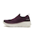W1032　PL KNIT SLIP ON　PURPLE　658390-0003