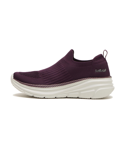 W1032 PL KNIT SLIP ON PURPLE 658390-0003