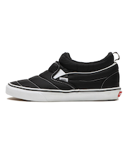 VN0009QUBA2　SLIP-ON MID　BLACK/WHITE　664759-0001