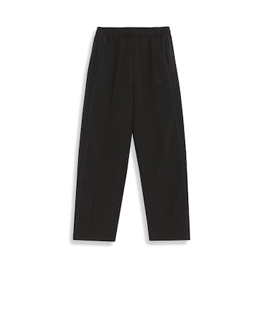 623022　M CL T7 WVN WIDE PANTS　01BLK　669137-0001
