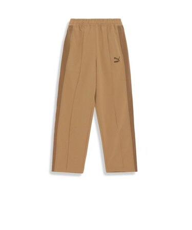 623022　M CL T7 WVN WIDE PANTS　85TOASTED　669137-0003