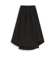 623025　W CLS T7 WVN SKIRT　01BLK　669138-0001