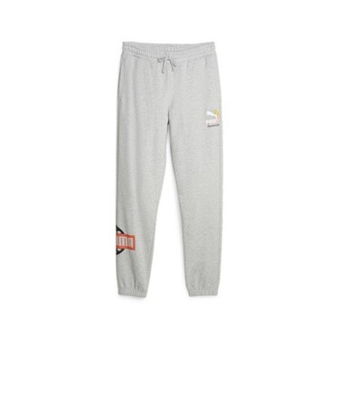 621346　M CL BRAND LOVE SWEATPANTS　04LIGHT GRAY.H　669109-0002