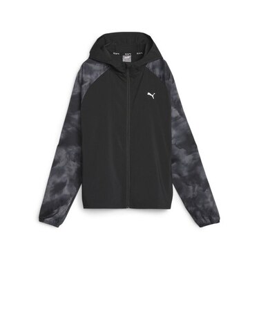 524534　W RUN FAVORITE AOP WOVEN JKT　01BLK/AOP　669202-0001