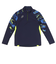 2101A242.405　WINDBARRIER HALFZIP TOP　MIDNIGHT　668851-0001