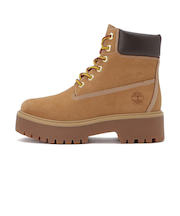A5RJD　W'S 6IN PRM PLATFORM BOOT　WHEAT NUBUCK　670270-0001