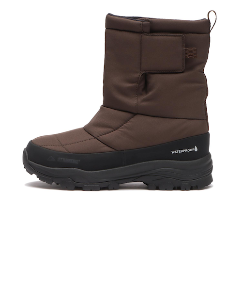 HL85020 VELCRO BOOTIE WP D.BROWN 665167-0002｜エービーシー
