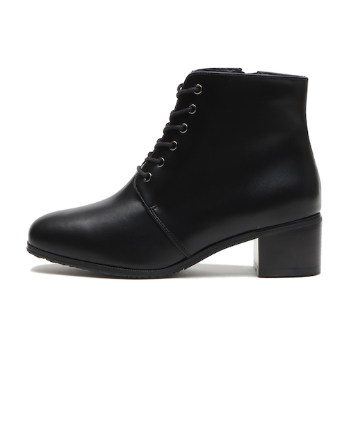 W8006N　GL LACE UP 5　BLACK　665164-0001