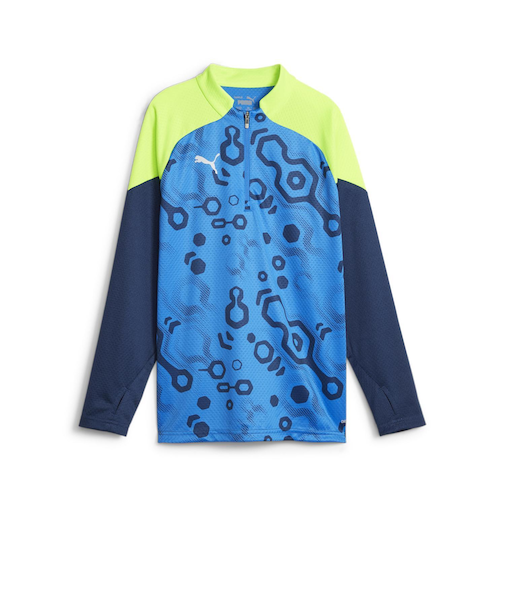 658882　K INDIVIDUALCUP 1/4 ZIP TOP JR　54PERSIAN BLUE　669231-0002