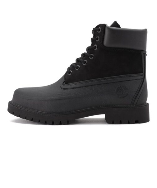 A5QUC　6 IN RUBBER TOE REMIX　BLACK NUBUCK　670265-0001