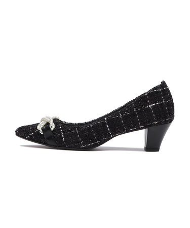 JE-5908　PEARLBIT PUMPS5　BLACK　672780-0001