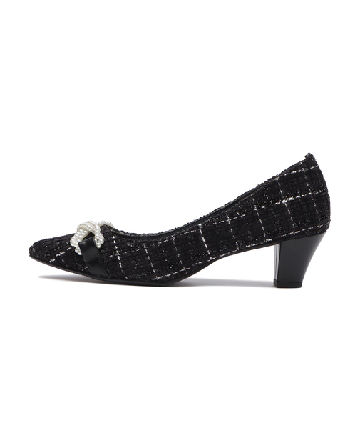 JE-5908　PEARLBIT PUMPS5　BLACK　672780-0001