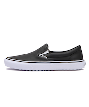 V98CF COATED/C　SLIP ON　BLACK/WHITE　666025-0001
