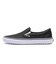 V98CF COATED/C　SLIP ON　BLACK/WHITE　666025-0001