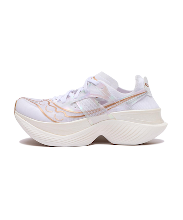 S10768-13　WMNS ENDORPHIN ELITE　WHITE/GOLD　663294-0001
