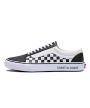 V36CF COATED/@　OLD SKOOL　BLACK/WHT CHECK　667184-0002