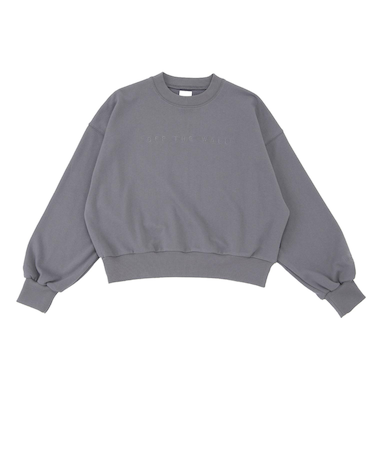 123C3040401　W OTW LOGO C SWT　BLACK　669995-0002