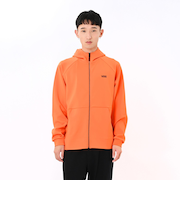 124R1034000　M EMBOSS ZIP H SWT　ORANGE　674830-0005