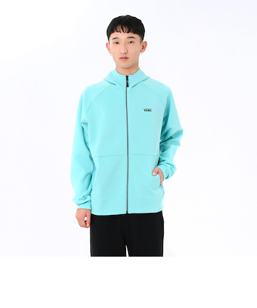 124R1034000　M EMBOSS ZIP H SWT　TURQUOISE　674830-0006
