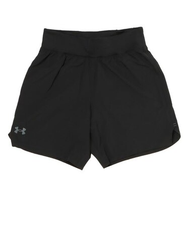 1361487　M UA SPEEDPOCKET 7'' SHORTS　001BLK/BLK/RLT　622978-0001